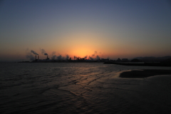 夕日も沈んで