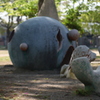 年季の入った遊具たち