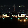 夜の滑走路