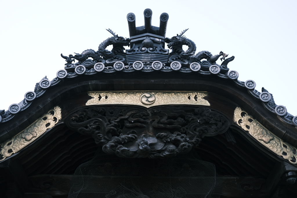 神社の屋根