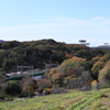 鉄道秋景色