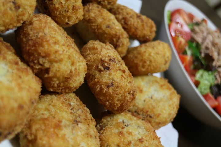 実家のコロッケ