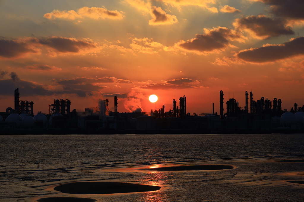 2023年最後の夕日？