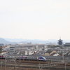 東寺とスーパーはくと
