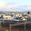 五重塔と700系新幹線
