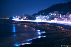 稲村ヶ崎の夜