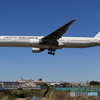 JAL ボーイング777-300（JA8945）アプローチ