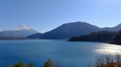富士五湖キラキラ 本栖湖
