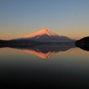 朝撮れ新鮮富士山