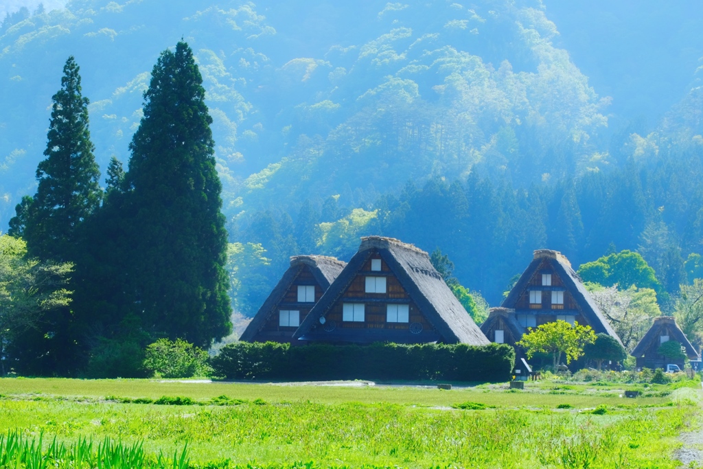 白川郷の目覚め