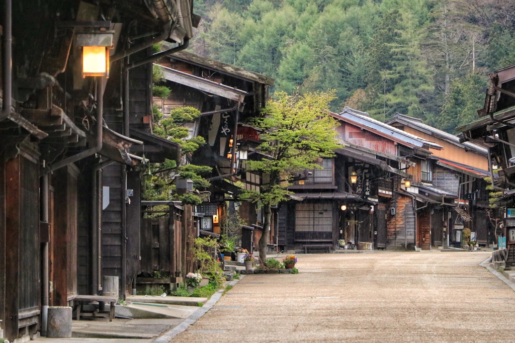 奈良井宿昼景