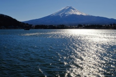 富士五湖キラキラ 河口湖