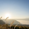 大観峰の朝日