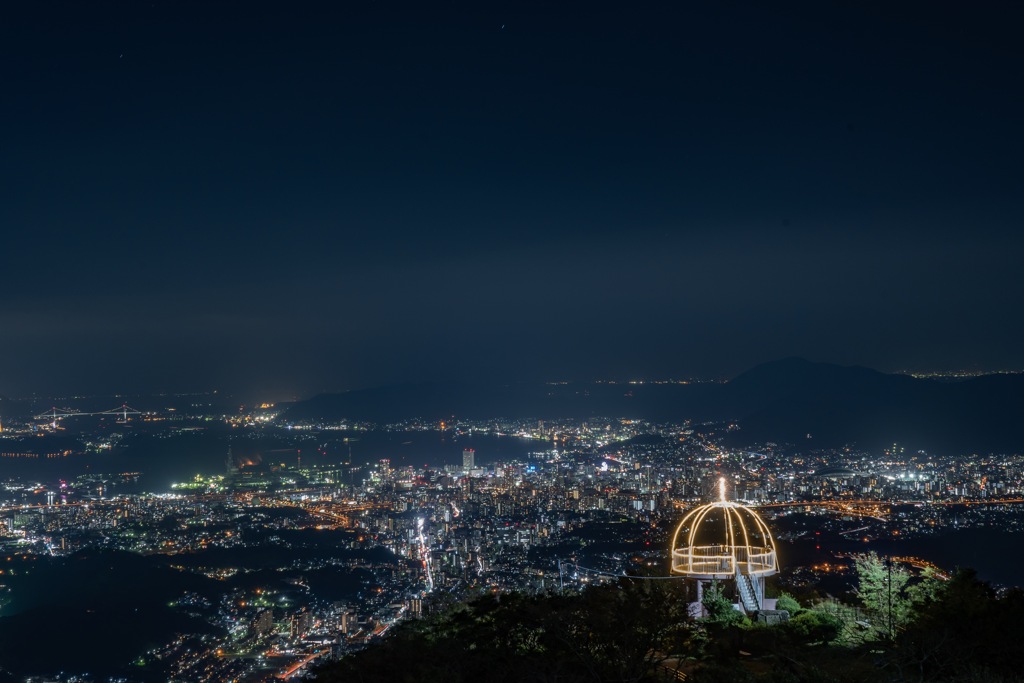 皿倉山夜景2