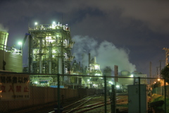 初めての工場夜景