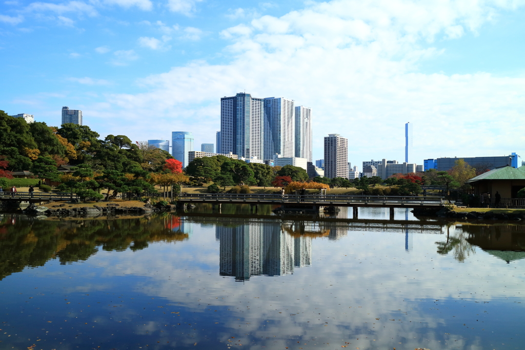 水平に反転