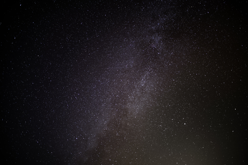 中禅寺湖の星空