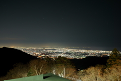 下社の夜景-大山阿夫利神社-