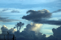 今日の東京の積乱雲-2