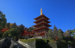 高幡不動尊ー五重塔