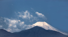 今朝の富士山