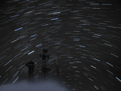 美ヶ原ー星軌跡