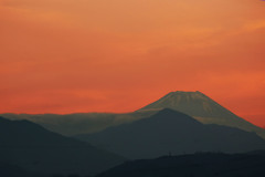 夕焼富士-1