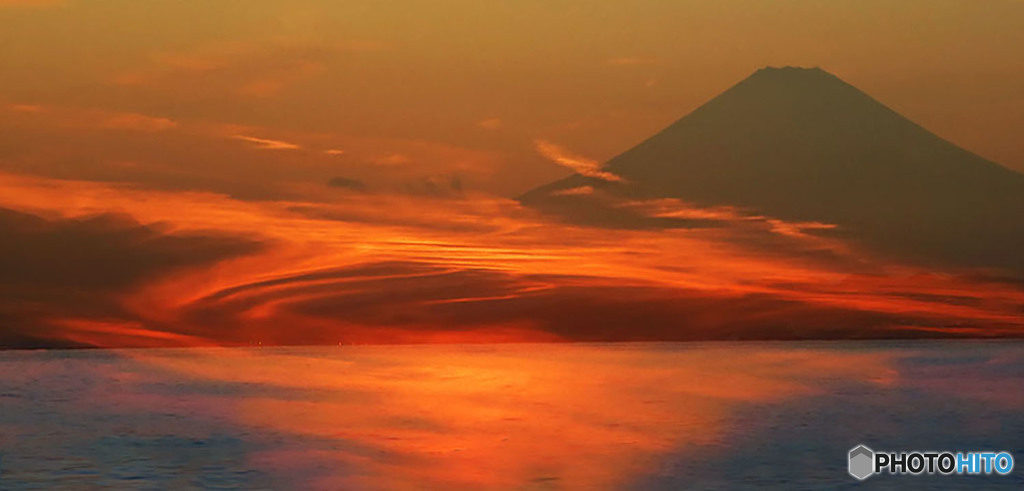 江の島夕景