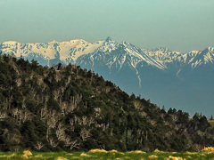 北アルプスの山々ー槍ヶ岳