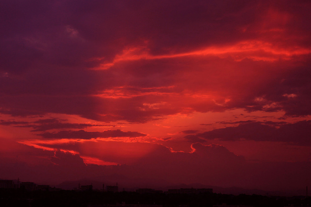 夕暮れ時