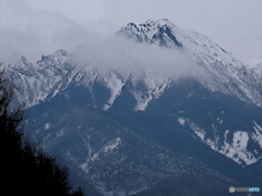 厳冬期の赤岳