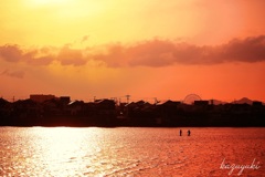夕暮れの光景