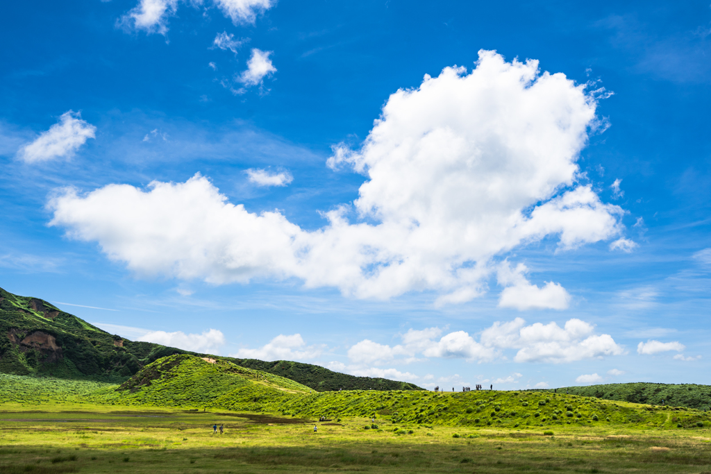 大空と大地の中で