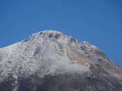 由布岳（雪）