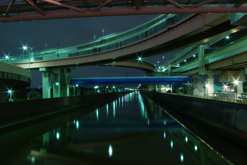 綾瀬川（足立区の風景）