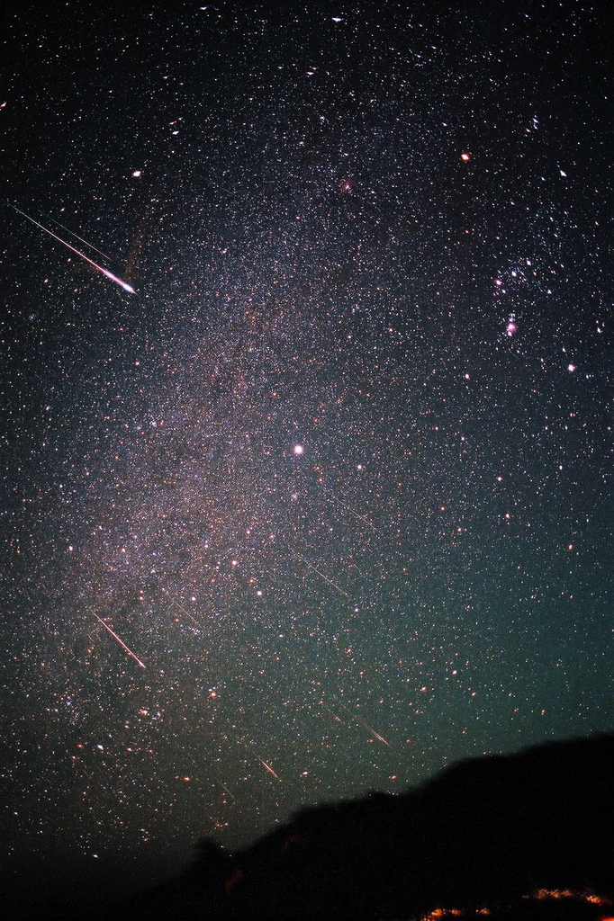 2001年　しし座流星群