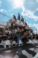 区制60周年記念だんじりパレード　神戸東灘