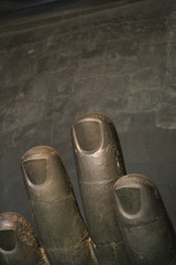 奈良　東大寺大仏の手