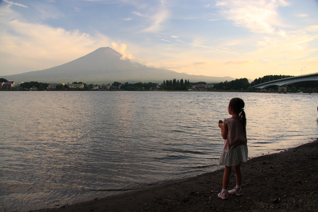 富士山ーーー。きたよーーー。