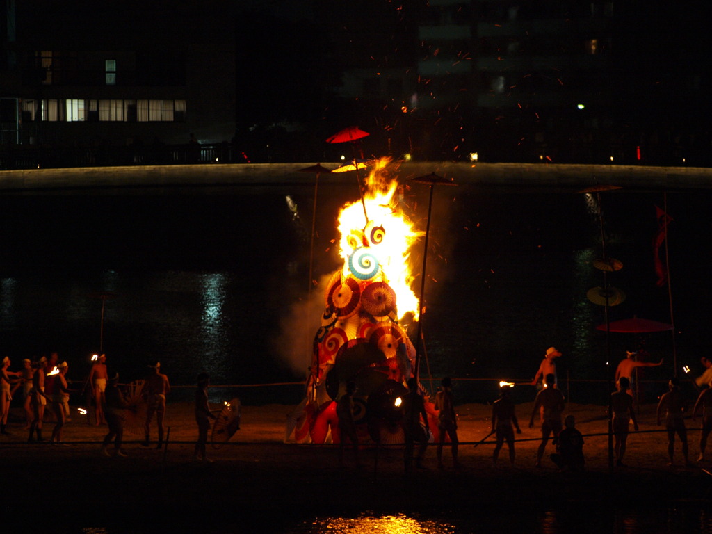 曽我どんの傘焼き「本祭」