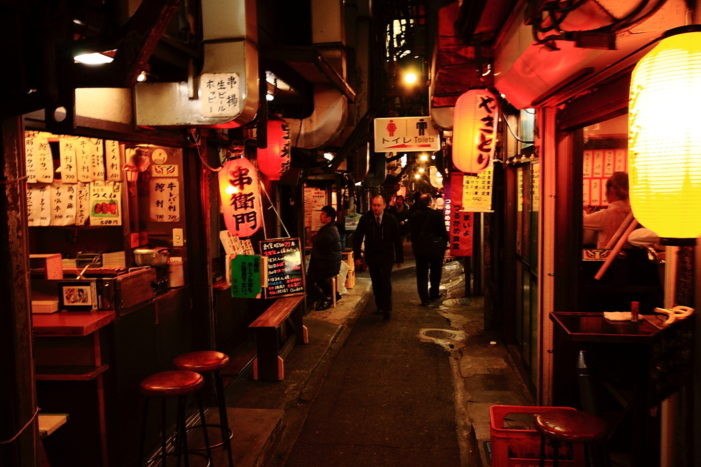 新宿のとある路地
