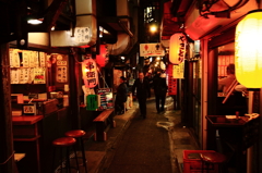 新宿のとある路地