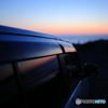 -The daybreak and vehicle-