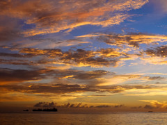 -Sunset in Saipan-