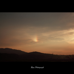 -Iridescent clouds-