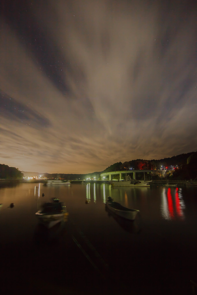 -夜の雲-