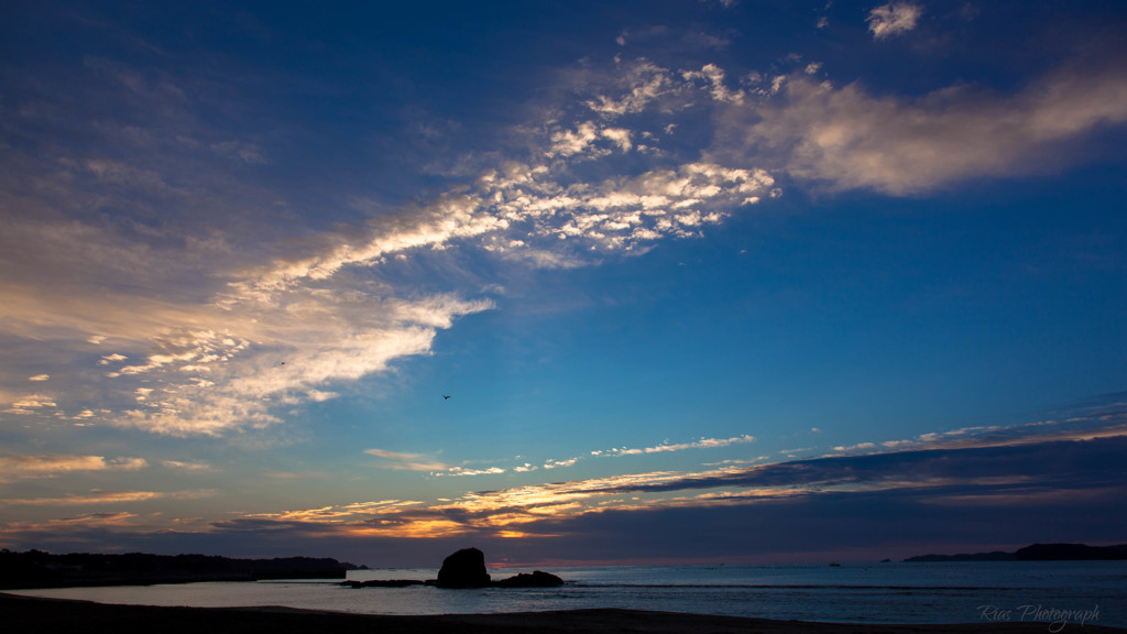 -Along with the sunrise!!-
