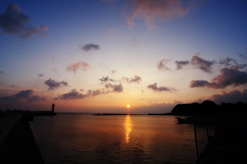 日の出 in 男鹿半島