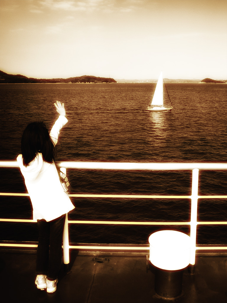 瀬戸内汽船甲板＃８