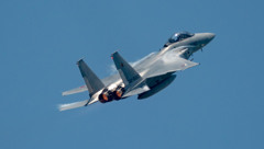 防府航空祭　予行　F-15